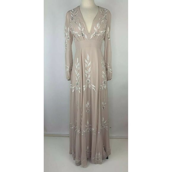 Anthropologie BHLDN Belize Embroidered Dress